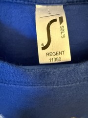 Lithuania Kings of Basketball Shirt Sz L Blue SOL’S Regent Euro FIBA Style Tee