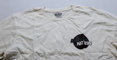 Redrum Nation Men’s V25 Short Sleeve Cotton T-Shirt CG2 Natural Medium NWT