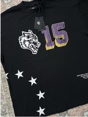 LA x Darc Sport Wolves Los Angeles Lakers Mens Black Premium Tee M /2000