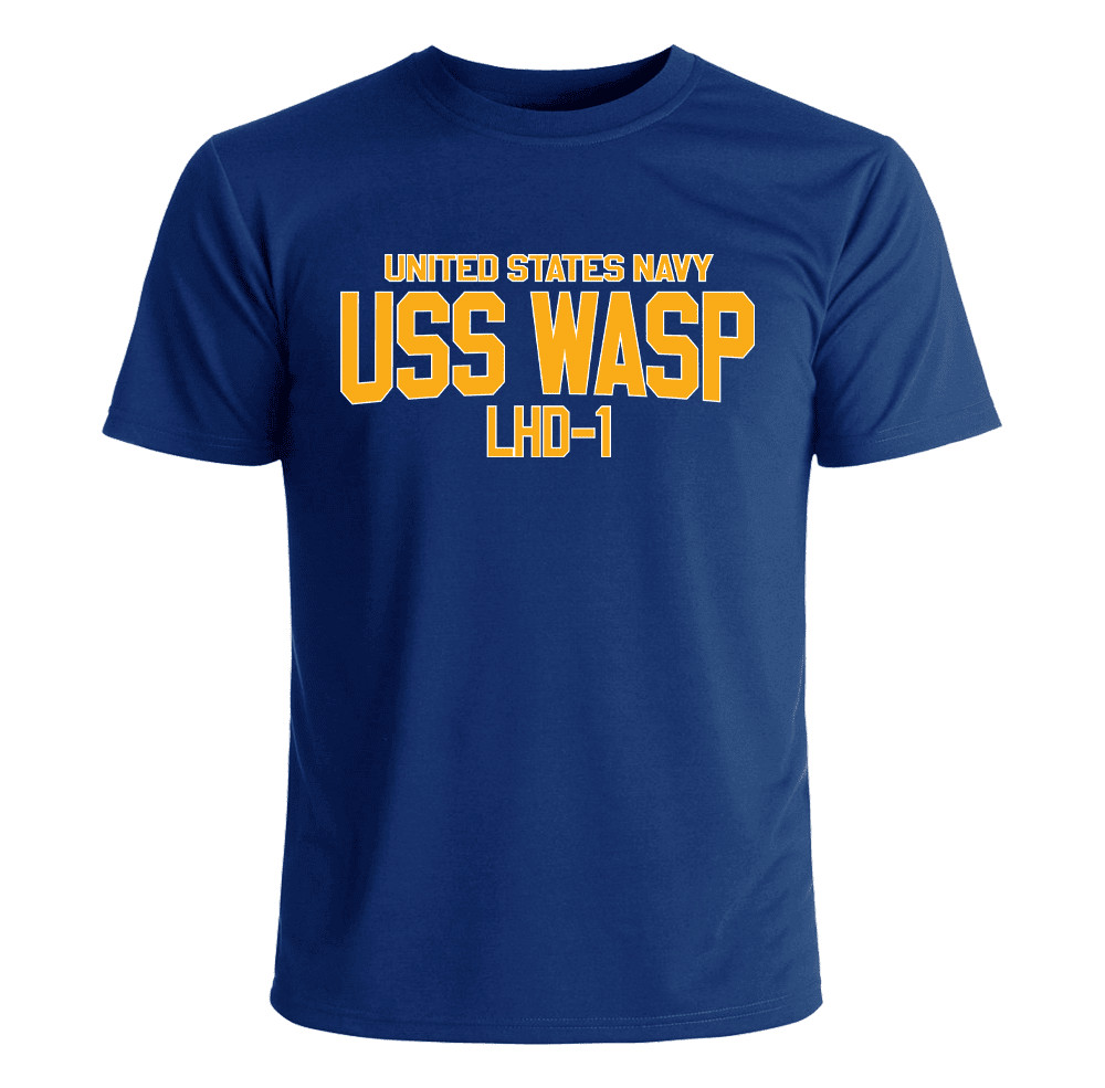 USS Wasp LHD-1 US Navy T-Shirt