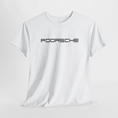 Poorsche T-Shirt Motorsport Apparel for Gearheads, Sports Car Lover Gift