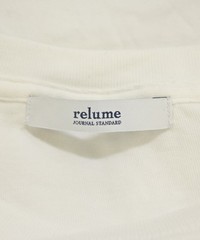 JOURNAL STANDARD relume T-shirts/Cut & Sewns White F 2200621407020