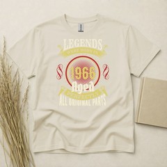 60th Birthday T Shirt Born In 1966 Gift 60 Year Old T-Shirt Legends Were Born