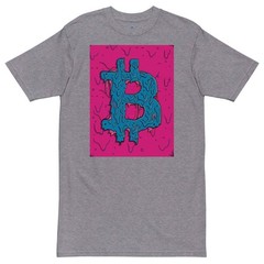 Bitcoin Slime Art T-Shirt