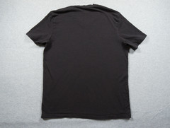 Quince Shirt Mens Medium Black Vneck Tee Short Sleeve Preppy Casual Adult