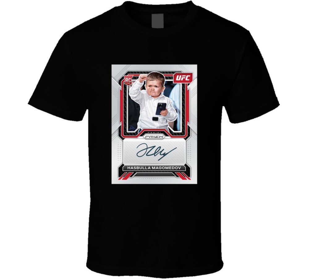 Hasbulla Magomedov Prizm Sports Card T Shirt