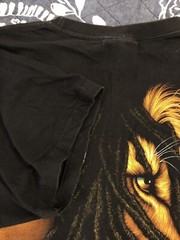 Bob Marley Lion The Roxx Shirt Size XXL Single Stitch Bootleg Reggae Rasta