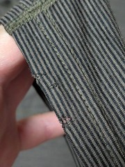 Smartwool Merino Wool Base Layer Top Men’s Large Brown Striped FLAWS* SW0SN705