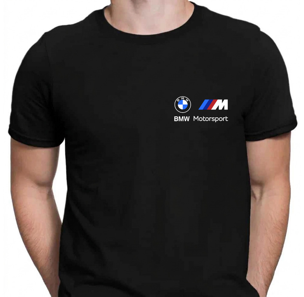 BMW Motorsport Graphic T-Shirt Premium Cotton Tee for Men Car Lovers Gift