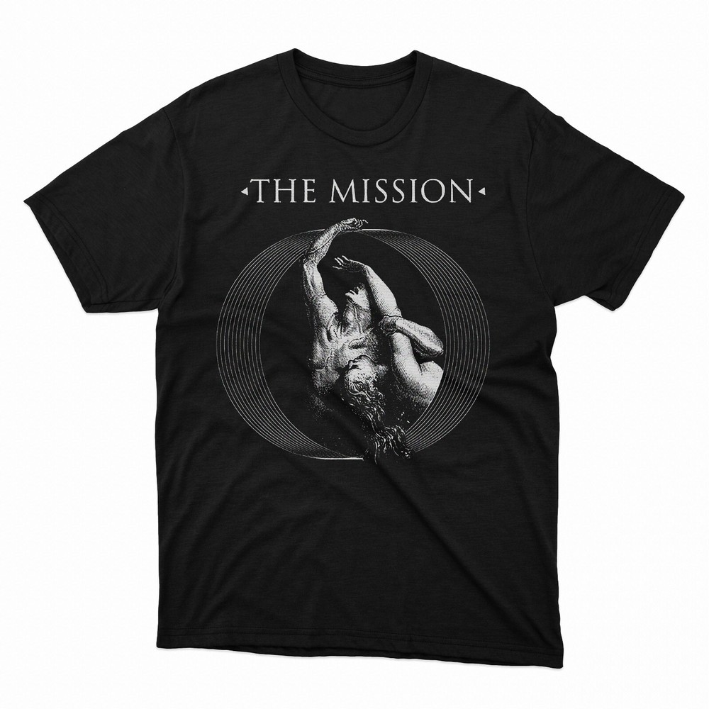 Merry Christmas The Mission Full Size Black T-Shirt Unisex