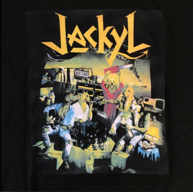 Jackyl Chainsaw Cotton Black Men S-234XL T-Shirt UR131