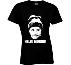 Grumpy Old Men Movie Quote Hello Moron Fan Cool T Shirt