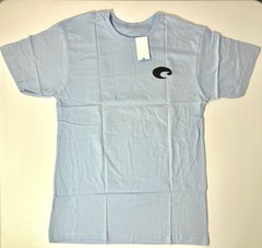 NWT Costa Del Mar M Blue Tiki Island See What’s Out There Surf Beach Shirt