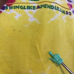 Vintage The Bohemian Swingers Swing Like A Pendulum Do Tie Dye Shirt Size Large