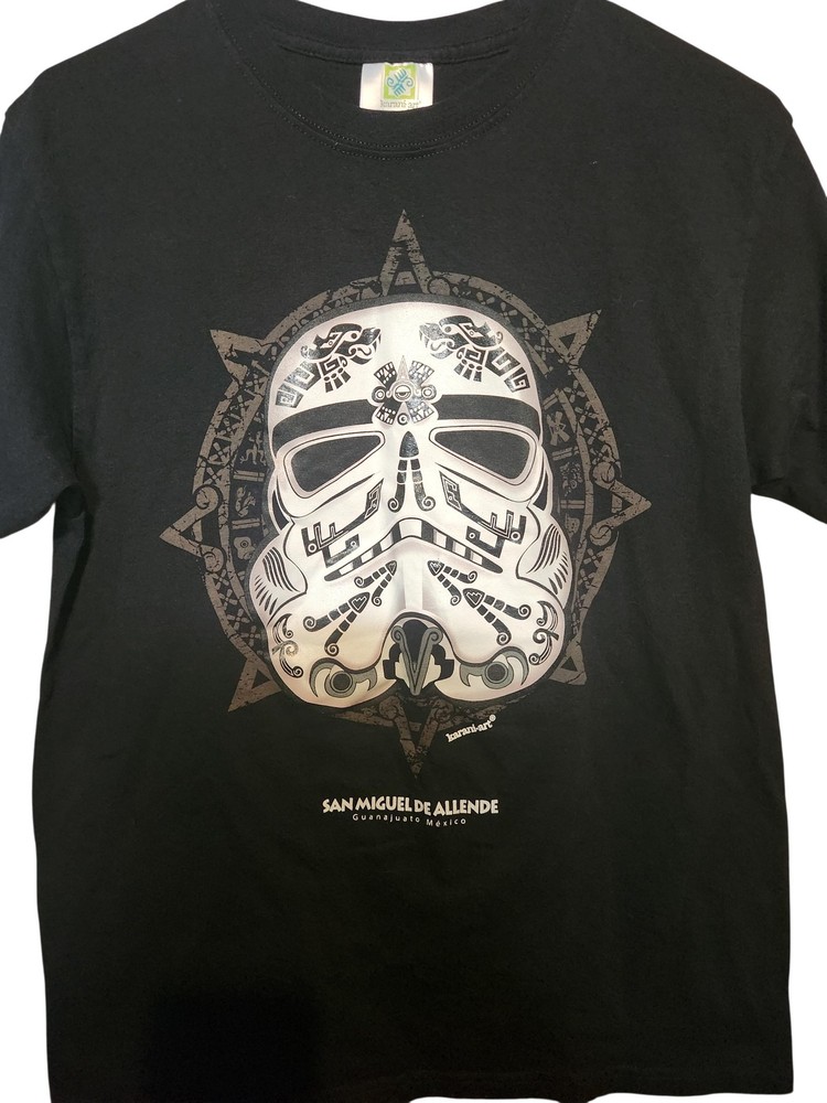 Star Wars Shirt Mens Medium Black Stormtrooper San Miguel De Allende Tee Mexico