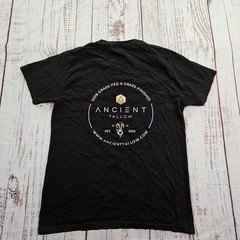 Ancient Tallow econscious Black Short Sleeve Cotton T-Shirt Men’s L
