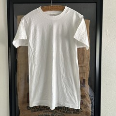 Vintage BVD Plain White T Shirt Men’s S Single Stitch Made In The USA