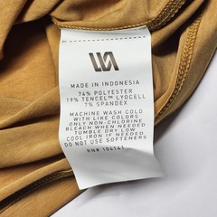 VRST Shirt Adult Unisex Large (Moisture Wicking & Anti-Odor) – Palomino Gold New