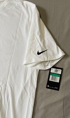 Nike Dri-FIT Cotton Poly Tee BQ5231 100 WHITE MENS XL