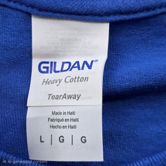 Gildan Pepsi T-Shirt Large Blue Mens Regular Fit Cotton Graphic Logo Soda Pop