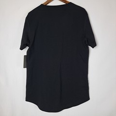 NWT BYLT Wide Neck Lux T-Shirt Mens Large Black Athletic Fit S/S Premium Basics