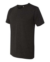 6010 Next Level Apparel Unisex Triblend T-Shirt Vintage Black XS
