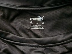 PUMA Logo Men’s Dry Cell Short-Sleeve T-Shirt Black Size 2XL NEW