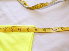 Athletic Works Loose Fit No Pocket Cotton Tee Men Sz S (34-36) NWT Acid Yellow