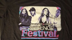 2016 Essence Festival T-Shirt Adult 2XL Black Kendrick Lamar Puff Daddy Rap
