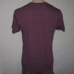 Homage LARGE Les Trois Sports Triathlon Tri Shirt Run Bike Swim Burgandy