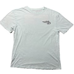 Reel Life Fishing T Shirt Mens XL Blue Wave Sunset Logo Graphic Outdoor