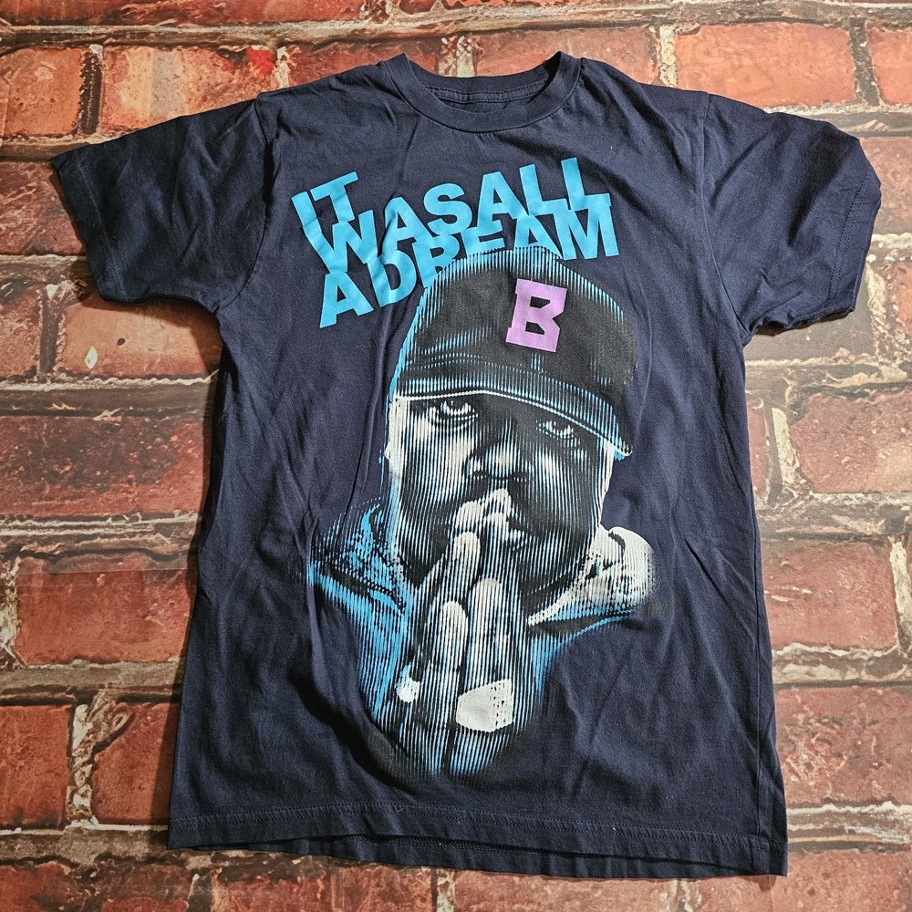 Brooklyn Mint The Notorious Biggie Smalls It Was All A Dream T-Shirt Men’s Small