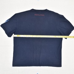 Sean John Men’s T Shirt Crew Neck Short Sleeve Cotton Blue Size XL USA Made VTG