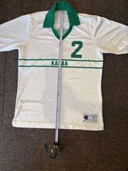 80s Vintage Champion V-Neck Mesh Game Shirt Jersey USA Made Size M