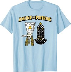 Angine De Poitrine Band Tee Vintage Music Fans Masked T-Shirt