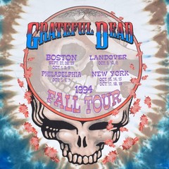 [Limited Edition] Vintage Grateful Dead Banjo Tie-Dye T-Shirt Liquid Blue