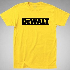 DEWALT T-SHIRT Tool Shirt Tee T Garage Parts Car Construction Tools Drill work