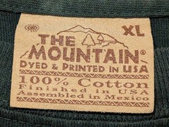 The Mountain Mens T-shirt Vintage Y2K Elk In A Forest Clearing Flawed XL #6738