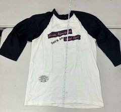 1980s Authentic Vintage Linda Ronstadt USA Tour Raglan Tshirt 27×36