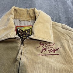 UOOYAA Godzilla King of the Monsters RARE Mens Corduroy Jacket Size S Embroider