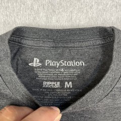 Playstation Classic T Shirt Mens Medium Gray Poly Blend Gamer System