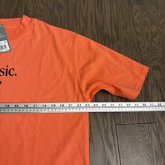 NWT New Balance Timeless Salmon Red Tee T-Shirt $45 Cotton Medium M NEW