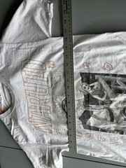 Fruit of the Loom HD Cotton Naruto Uzumaki Graphic Tee White Crew Neck S