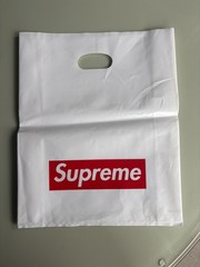 Supreme Navy Split Rib Crew Neck Short Sleeve T-Shirt Size Large SS19