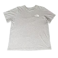 The North Face Mens Grey Short Sleeve Bear Never Stop Exploring Graphic T-Shirt