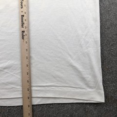 Vintage Bebe En Construction Shirt Mens XL White Fruit Of The Loom Pregnancy