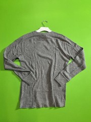 RRL Ralph Lauren Long Sleeve Waffle-Knit Crew T-Shirt Gray Heather Men’s M Nwt