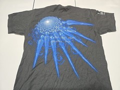 TOOL Band S T-Shirt Spectre Spikes Los Angeles California 2-Sided 2018 Concert
