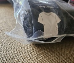 Men’s George Assorted Crew Neck Moisture Wicking T’s, 6-Pack (2 black & 4 greys)