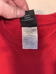 Vtg Nike Air Jordan Jumpman 2000’s Y2K Double Sided Red T-shirt Sz Medium